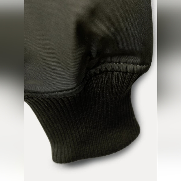 ZARA ZW COLLECTION Cropped Bomber Jacket - Picture 10 of 14